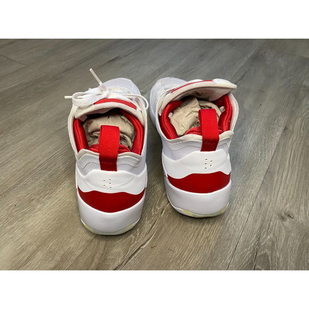 Air Jordan Luka 1 White Fire Red DQ7689-116 Men's Size 11.5 Basketball Shoes - Picture 3 of 7